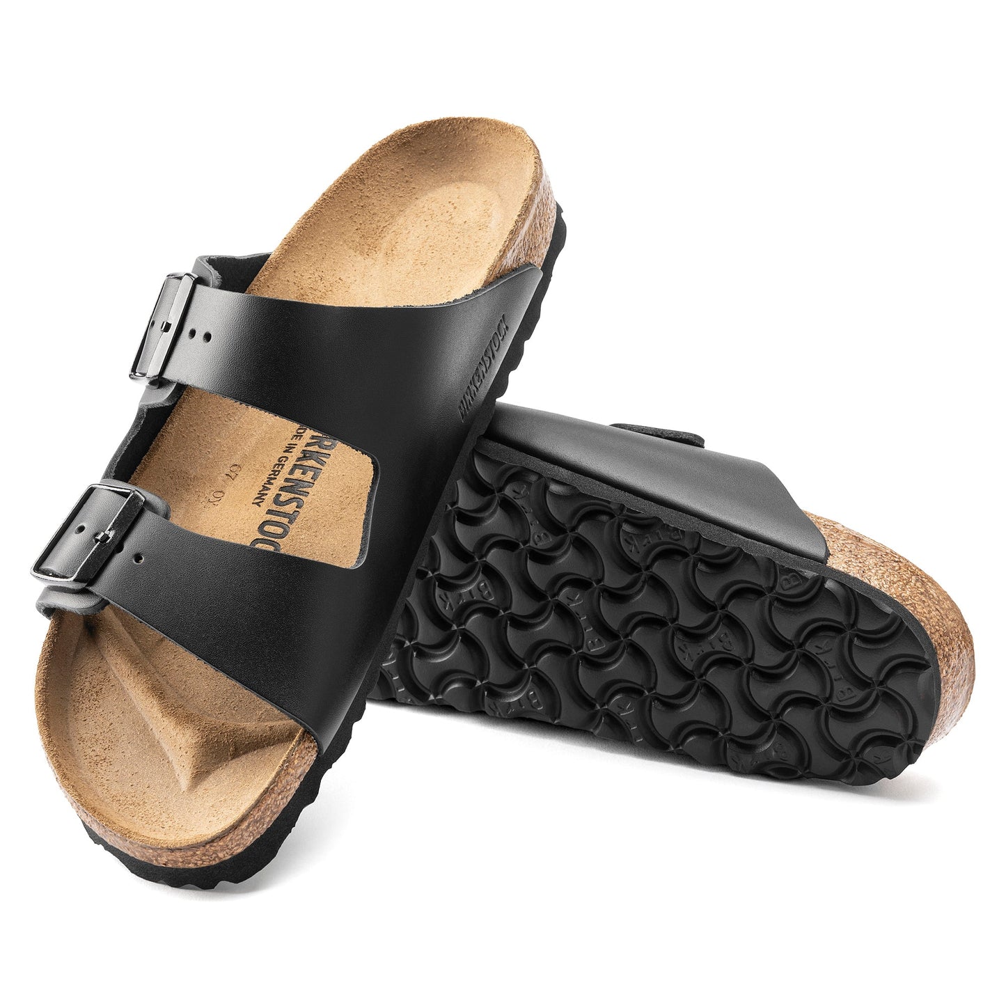 Birkenstock Arizona Black Smooth Leather Regular - 051191 | The Boot Shed