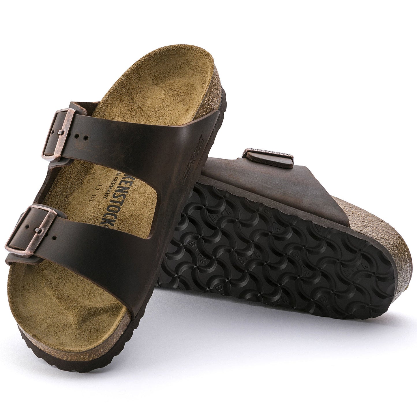 Birkenstock Arizona Habana Oiled Leather Regular - 052531 | The Boot Shed