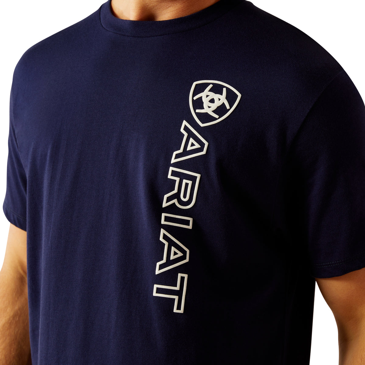 Ariat Vertical Logo T-Shirt - 10055150 | Blue Heeler Boots