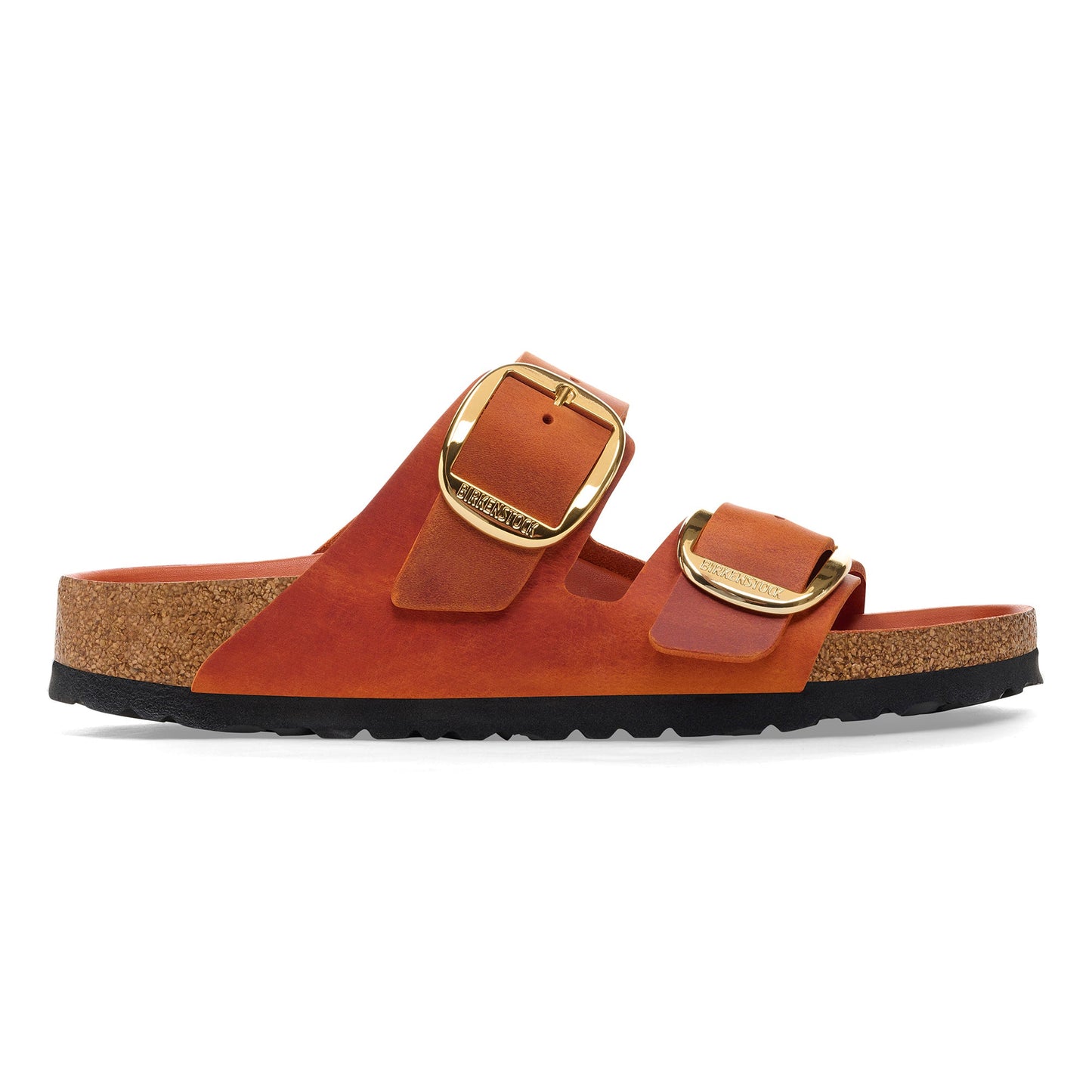 Birkenstock Arizona Big Buckle Burnt Orange Oiled Leather Regular - 1026609 | The Boot Shed