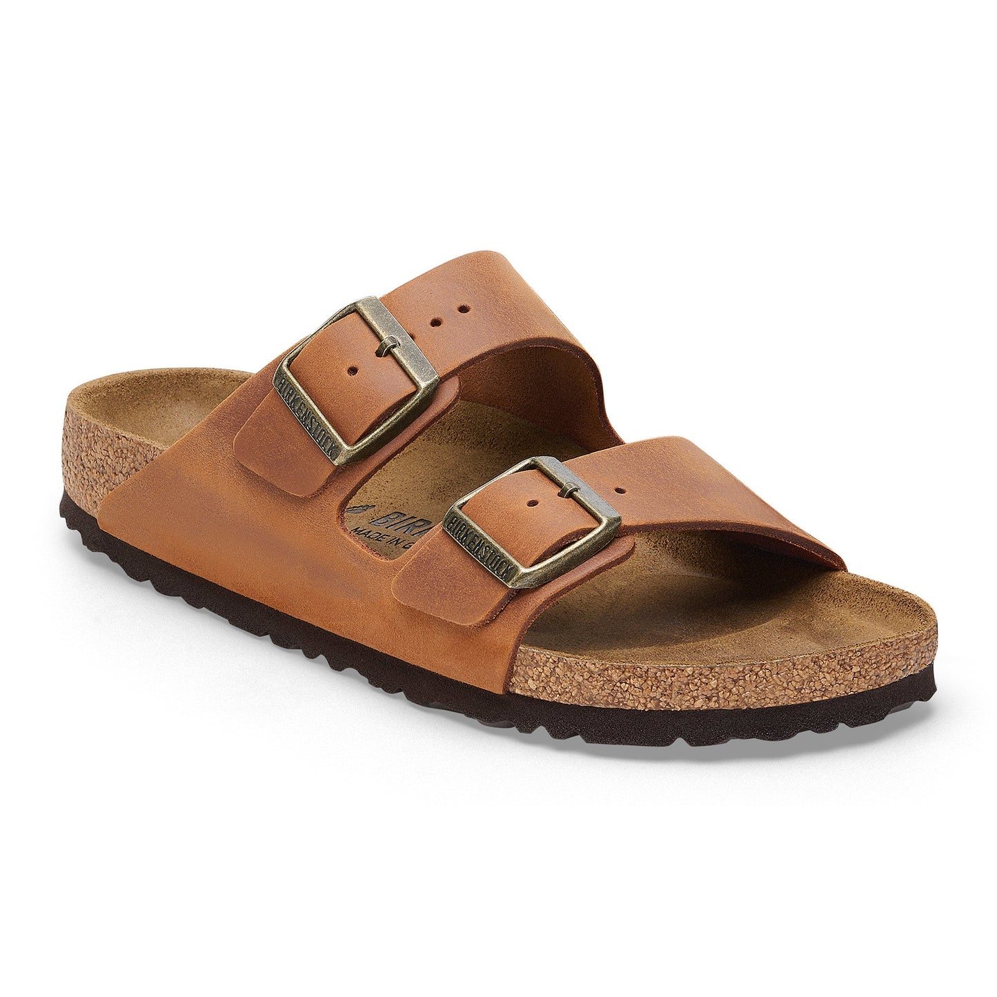 Birkenstock Arizona Cognac Oiled Leather Regular - 1028272 | The Boot Shed