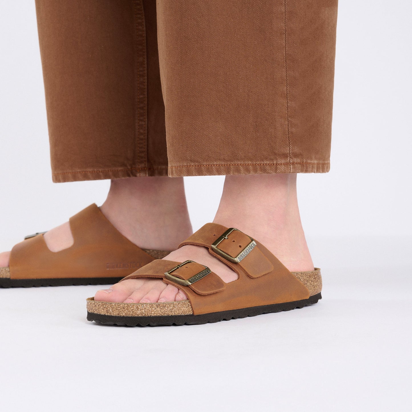 Birkenstock Arizona Cognac Oiled Leather Regular - 1028272 | The Boot Shed