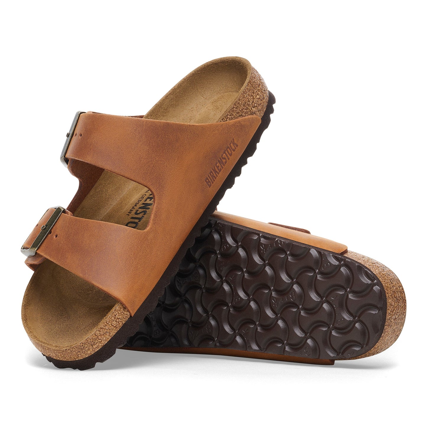 Birkenstock Arizona Cognac Oiled Leather Regular - 1028272 | The Boot Shed