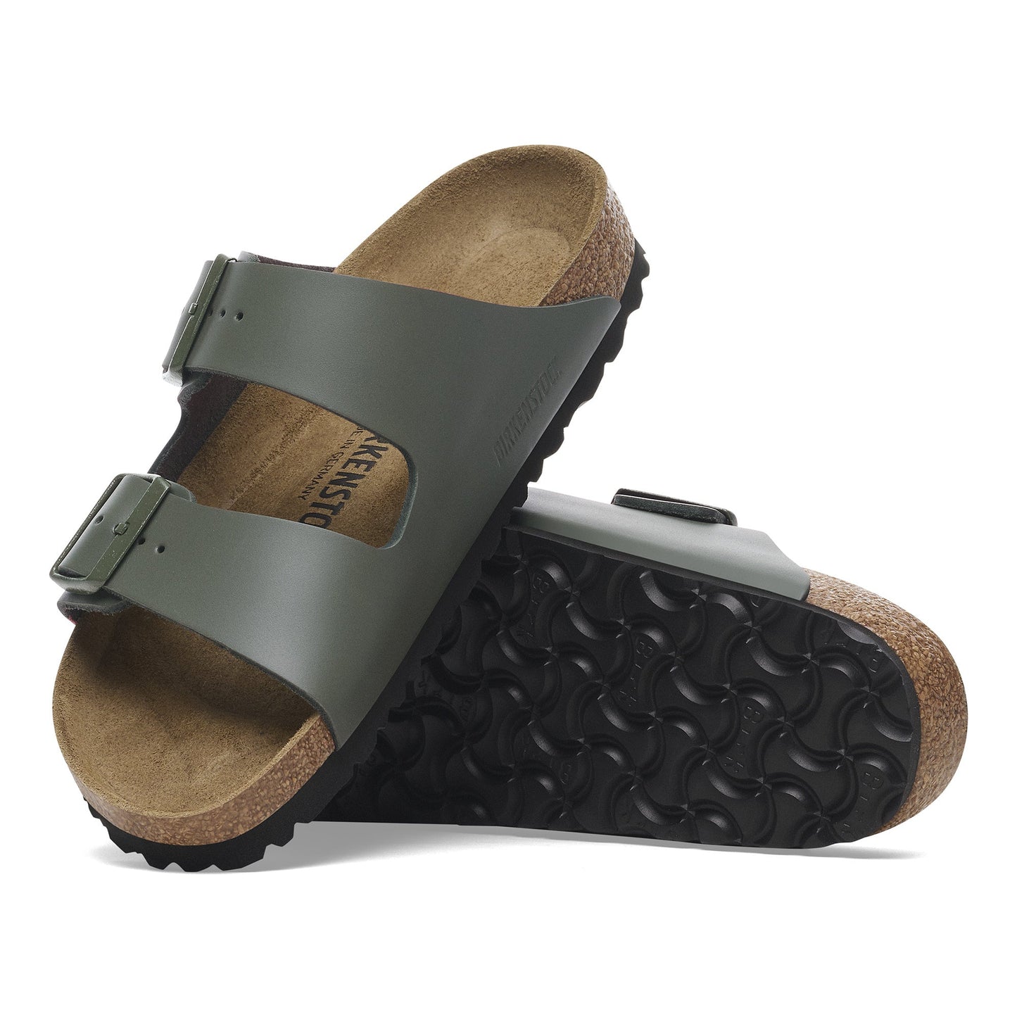 Birkenstock Arizona Thyme Smooth Leather Narrow - 1029107 | The Boot Shed