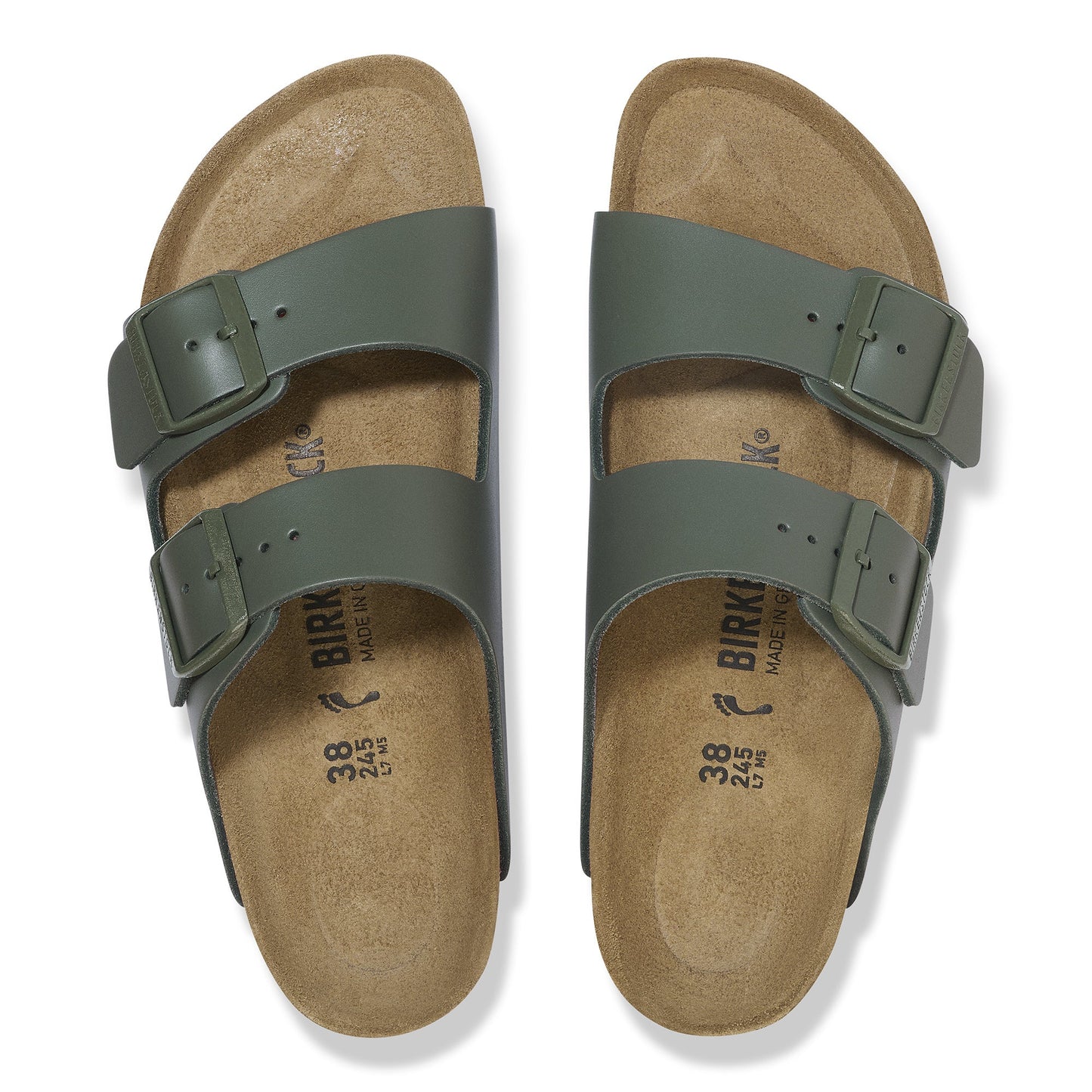Birkenstock Arizona Thyme Smooth Leather Narrow - 1029107 | The Boot