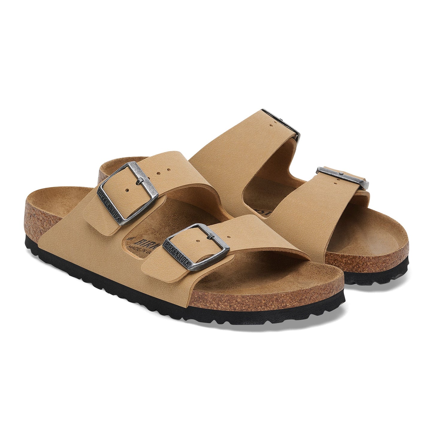 Birkenstock Arizona Latte Cream BirkiBuc Regular - 1029170