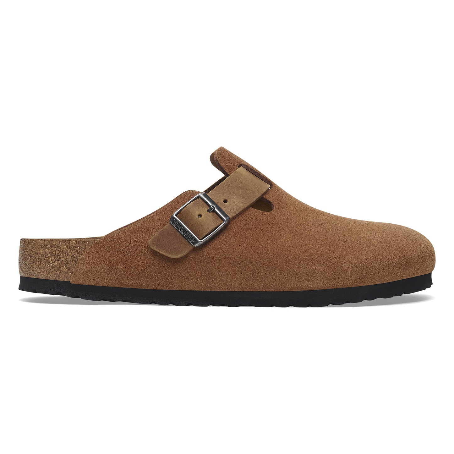 Birkenstock Boston Cognac Oiled/Suede Leather Regular - 1029185 | The Boot Shed