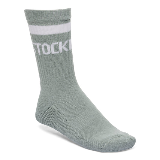 Birkenstock Cotton Tennis Sock Pure Sage/White - 1029704 | The Boot Shed
