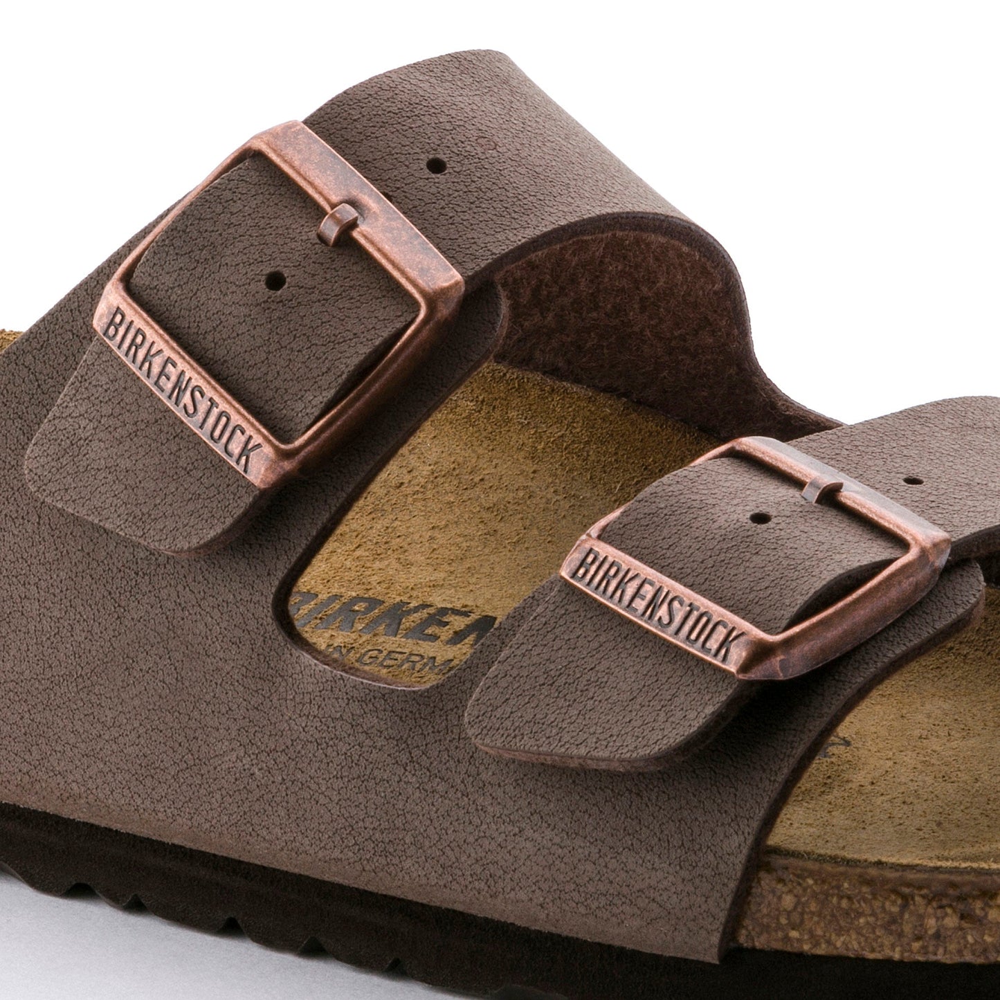 Birkenstock Arizona Mocca BirkiBuc Regular - 151181 _ The Boot Shed