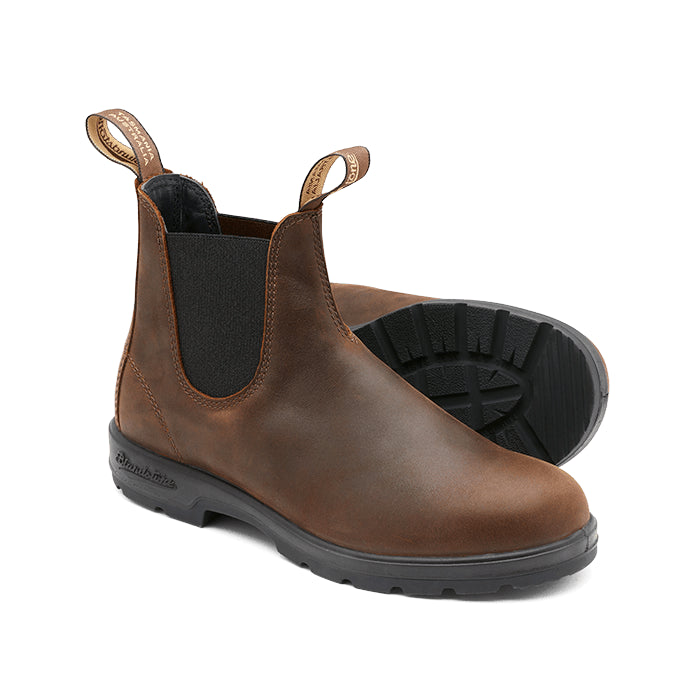 Blundstone Antique Brown Elastic Side Boot 1609 | The Boot Shed