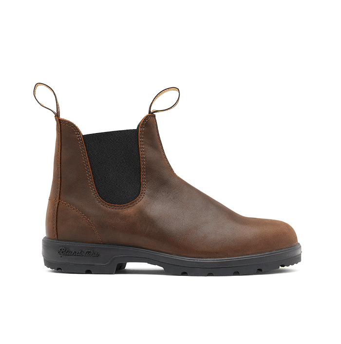 Blundstone 1609 Antique Brown Elastic Side Blundstone Boot | The Boot Shed