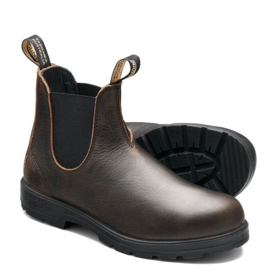 Blundstone 2440 Classic Series Vintage Brown elastic side boot - The Boot Shed