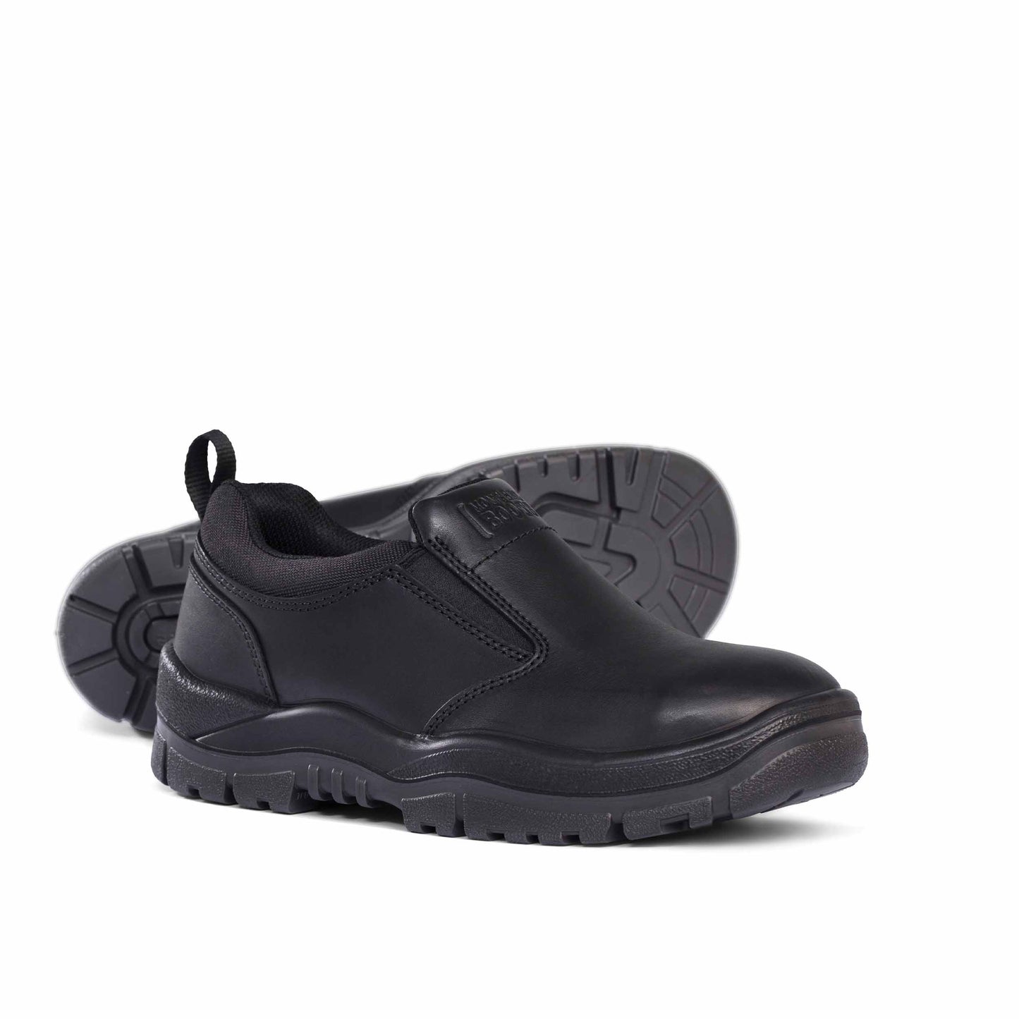 Mongrel 915025 - Black Non-Safety Slip On Shoe