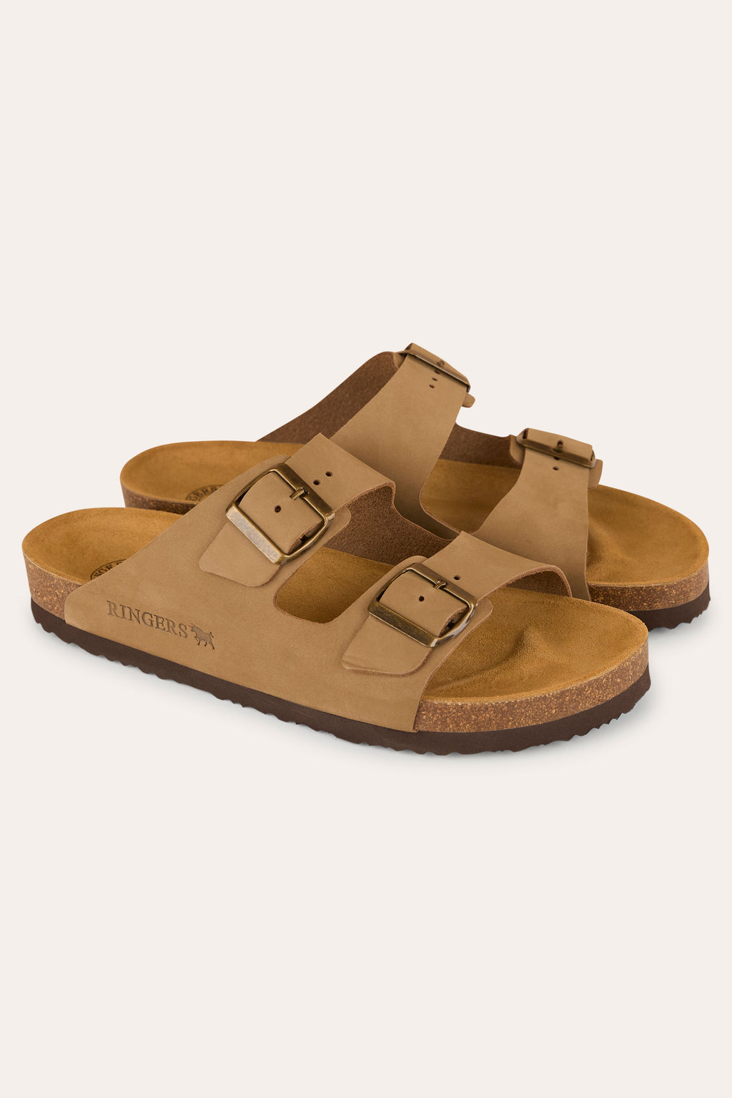 Ringers & Western Ashford - Leather Cork Sandal, Taupe