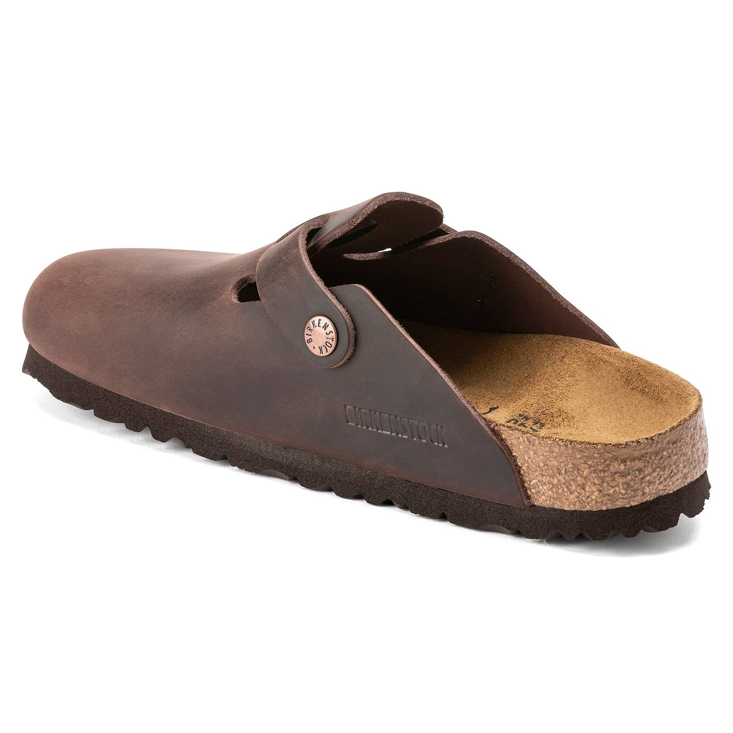Birkenstock Boston Habana Oiled Leather Regular - 860131 | The Boot Shed