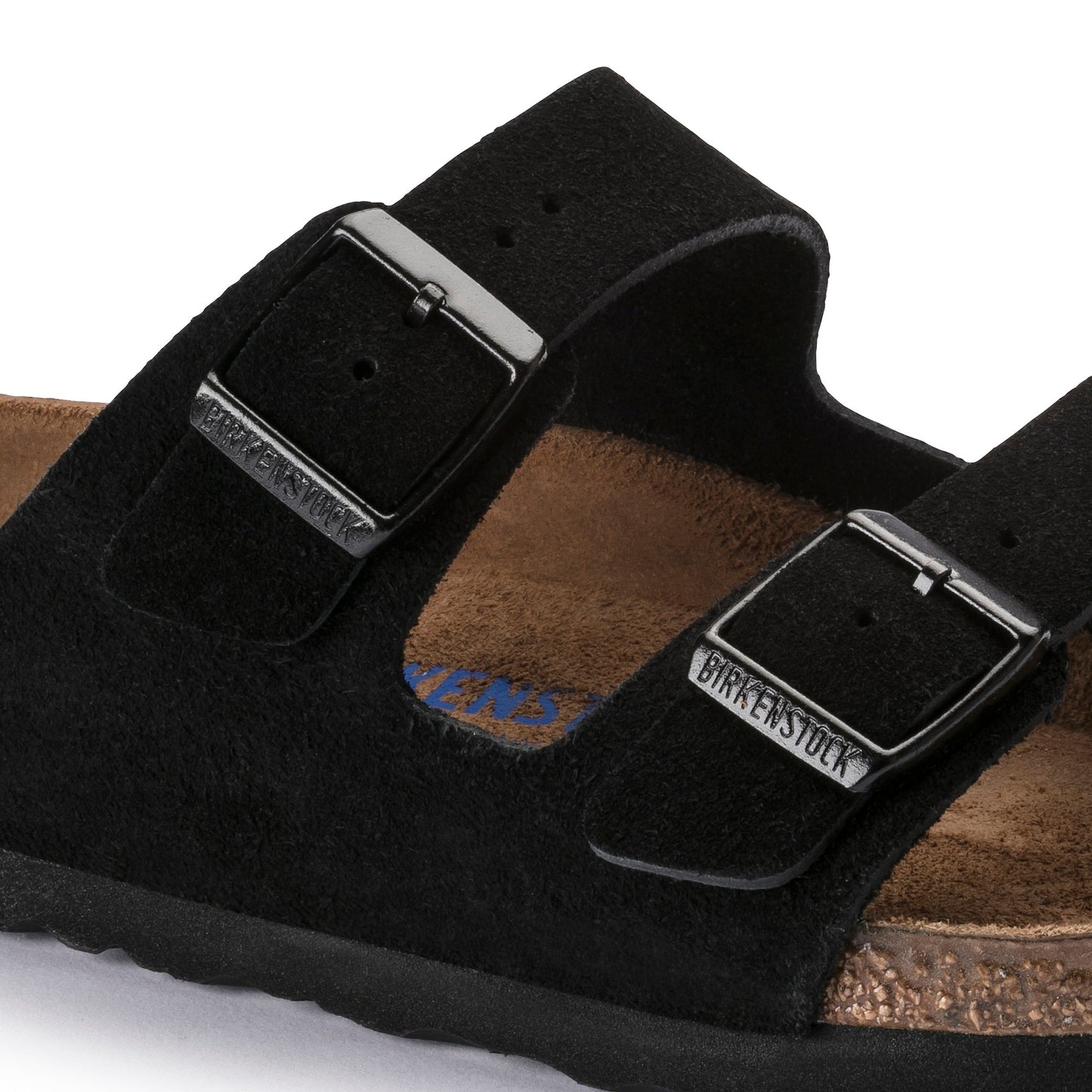 Birkenstock Arizona SFB Black Suede Leather Regular - 951321