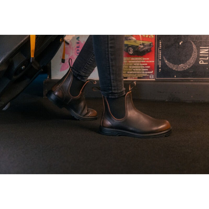 Blundstone 2440 Classic Series Vintage Brown elastic side boot - The Boot Shed