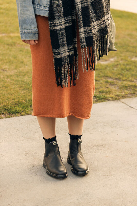 Blundstone Black Elastic Side Dress Boot 063 | The Boot Shed