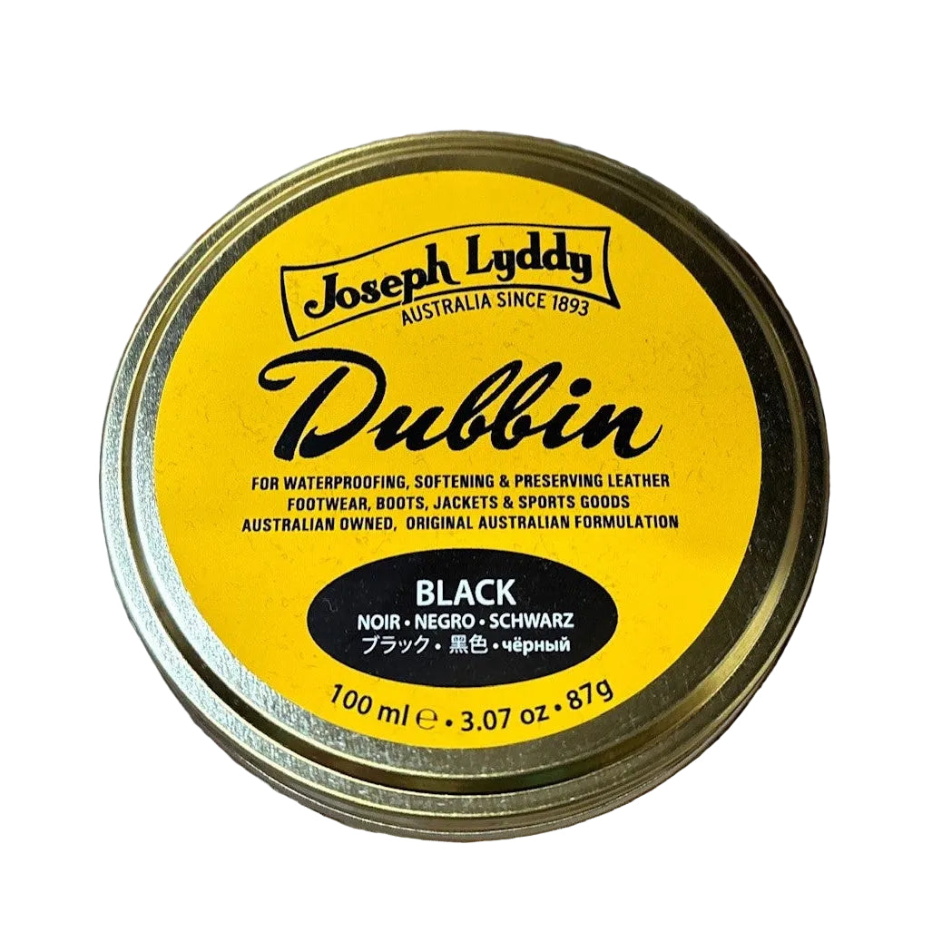 Joseph Lyddy Dubbin, Black 100ml - JL0913125 | The Boot Shed