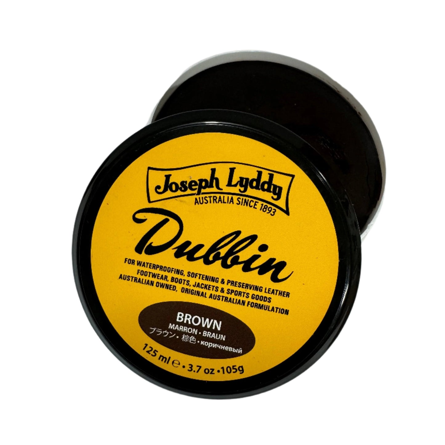 Joseph Lyddy Dubbin, Brown 125ml - JL0918125 | Blue Heeler Boots