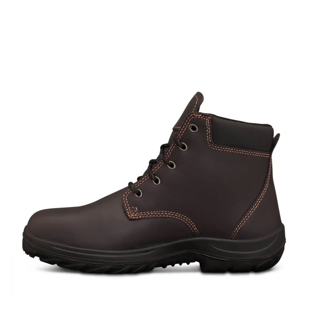 Oliver Claret Lace Up Boot Non-Safety - 26-636