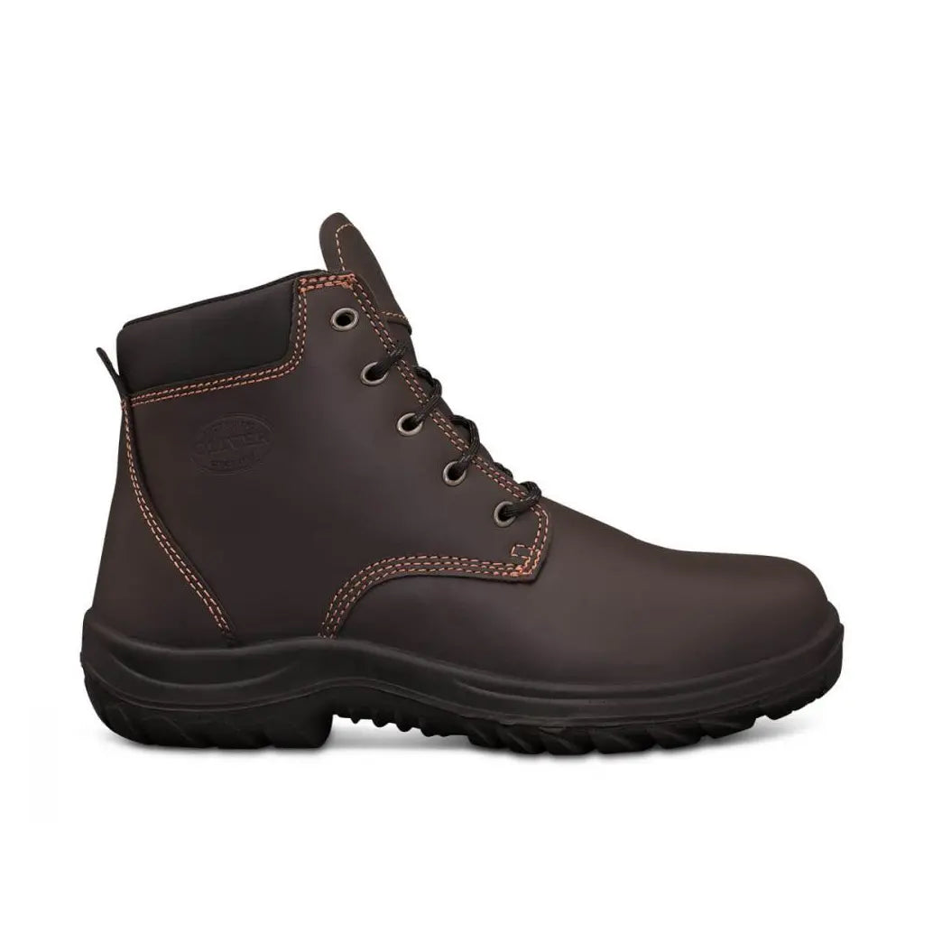 Oliver Claret Lace Up Boot Non-Safety - 26-636