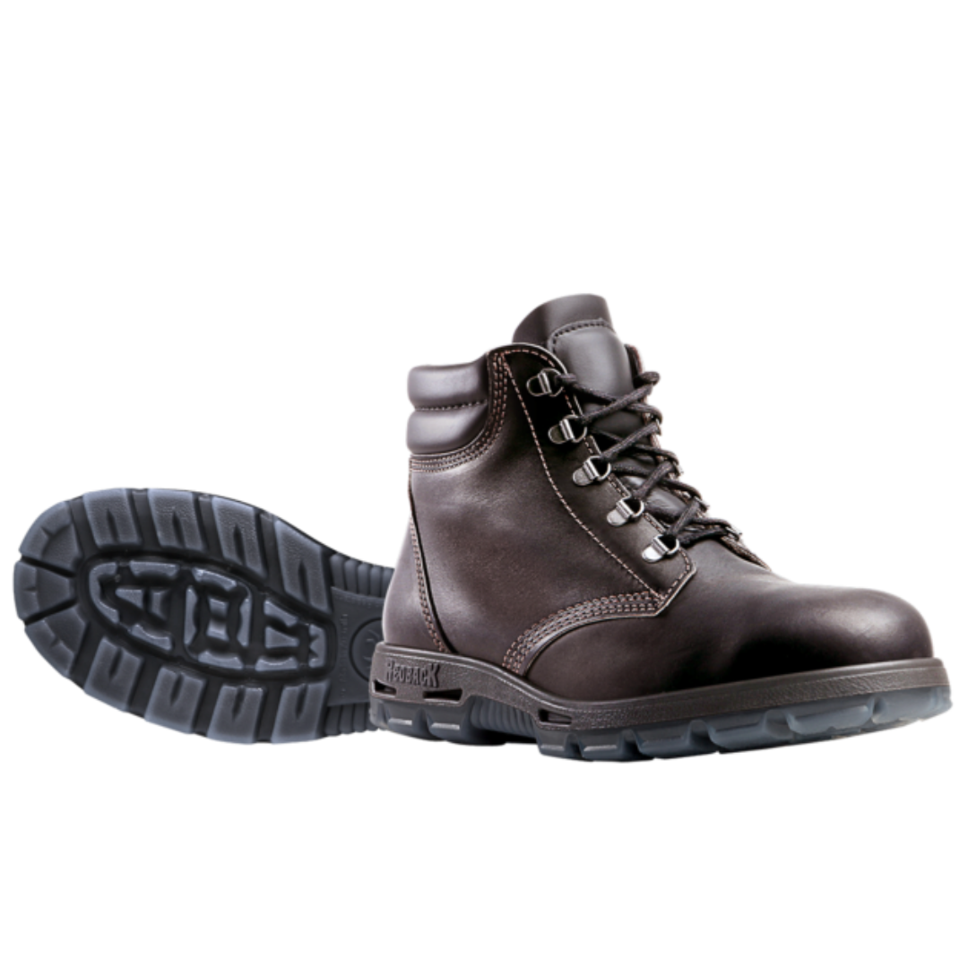 Redback Alpine Safety Toes Claret Oil Kip - USAOK | The Boot Shed