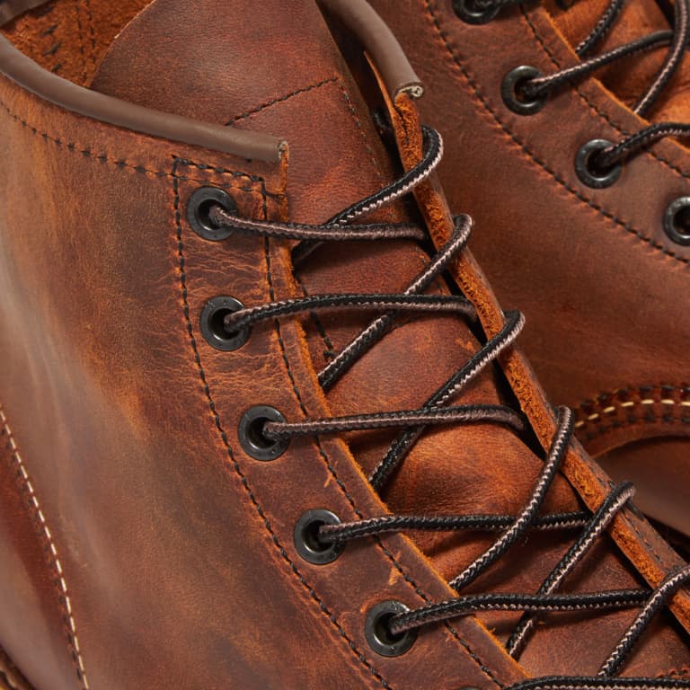 Redwing Moc Toe 6-inch, Copper Rough & Tough 1907 | The Boot Shed