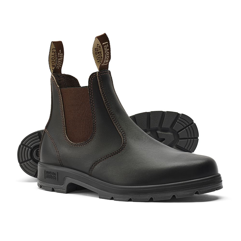 Mongrel Claret Oil Kip K9 Elastic Sided Boot - K91030