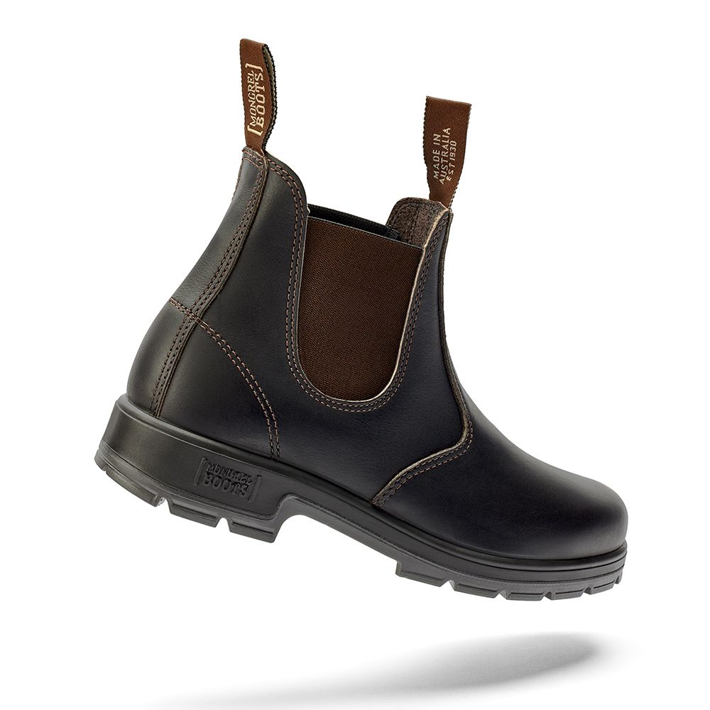 Mongrel Claret Oil Kip K9 Elastic Sided Boot - K91030