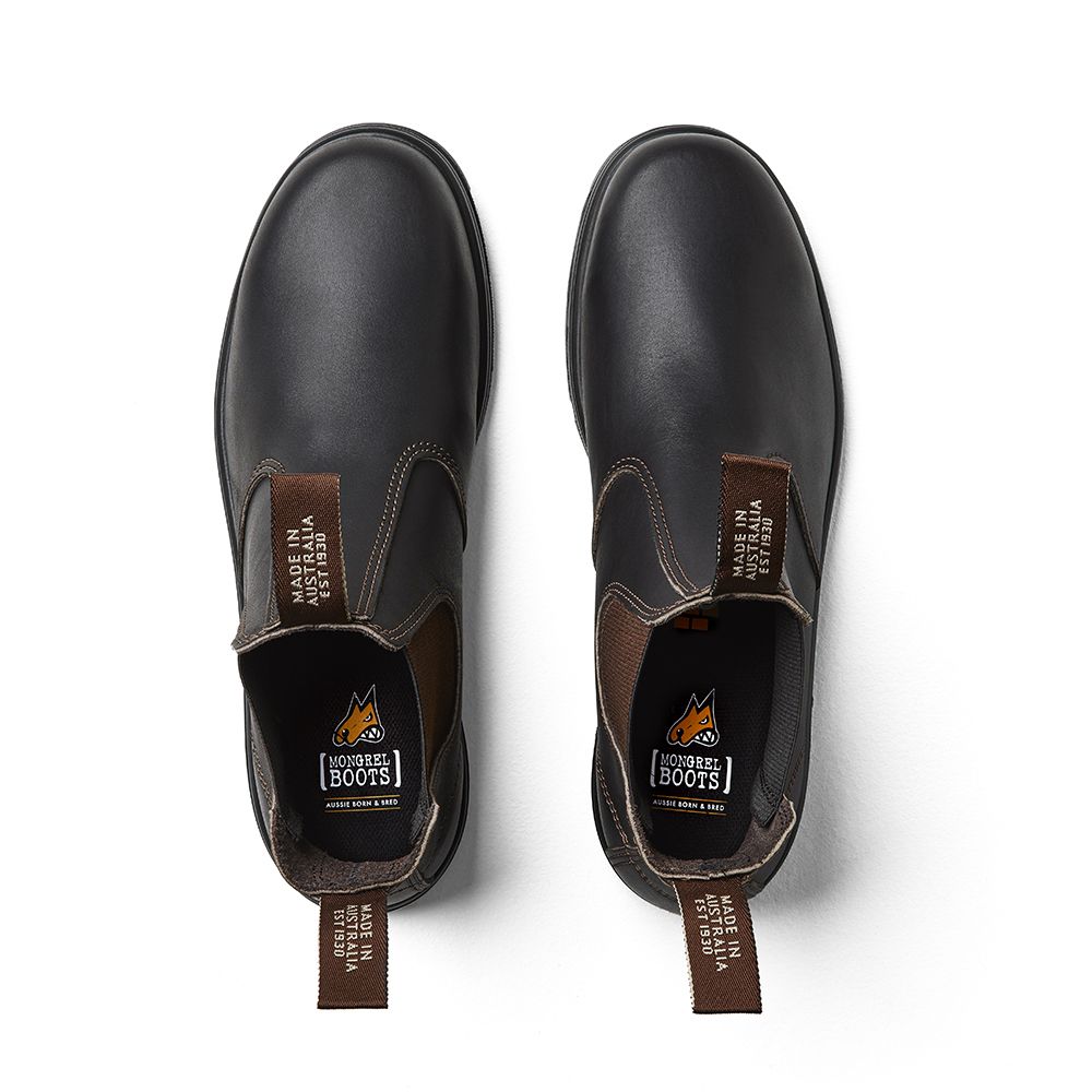 Mongrel Claret Oil Kip K9 Elastic Sided Boot - K91030