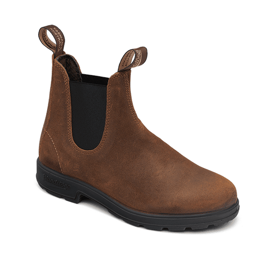 Blundstone Tobacco Suede Chelsea Elastic Side Boot 1911 the-boot-shed