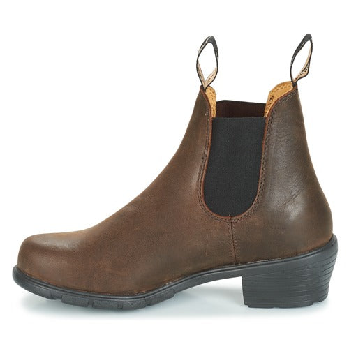 Blundstone Womens Heeled Boots, Antique Brown - 1673 | The Boot Shed