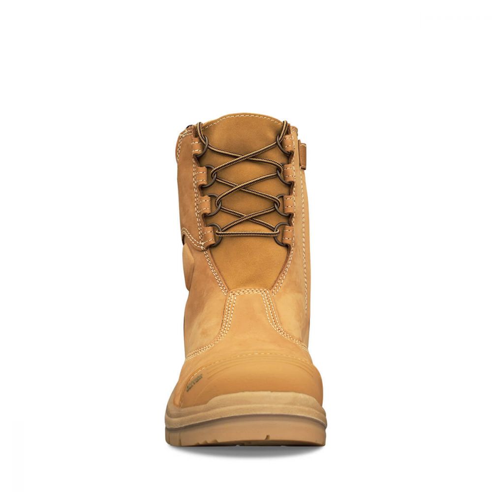 Oliver 200mm High Leg Zip Sided Boot - 55-385 blue-heeler-boots