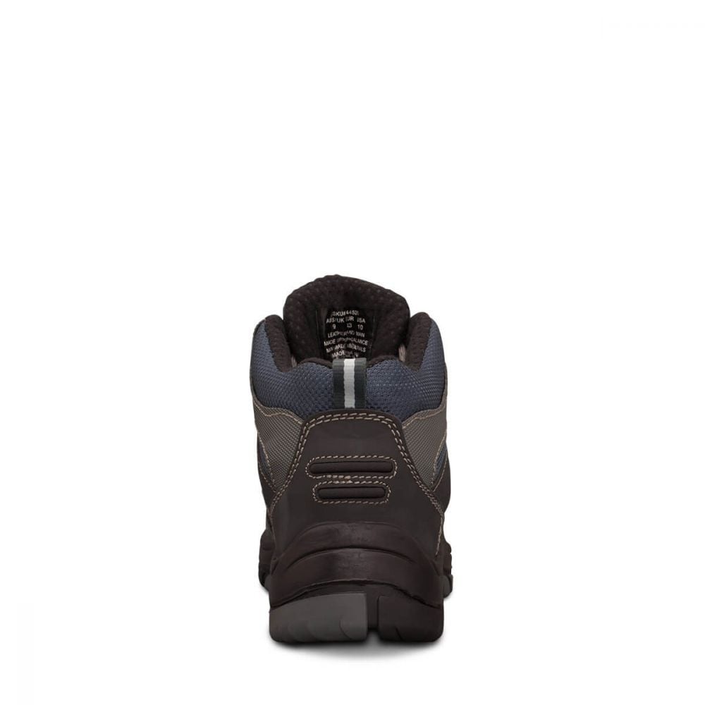 Oliver Blue/Grey Lace Up Boot - 44-535 | The Boot Shed