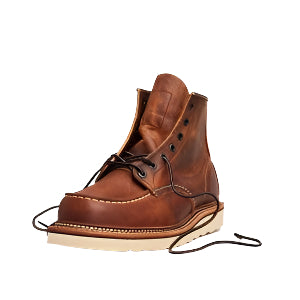 Redwing Moc Toe 6-inch, Copper Rough & Tough 1907 | The Boot Shed