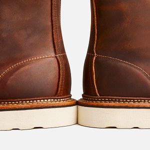 Redwing Moc Toe 6-inch, Copper Rough & Tough 1907 | The Boot Shed