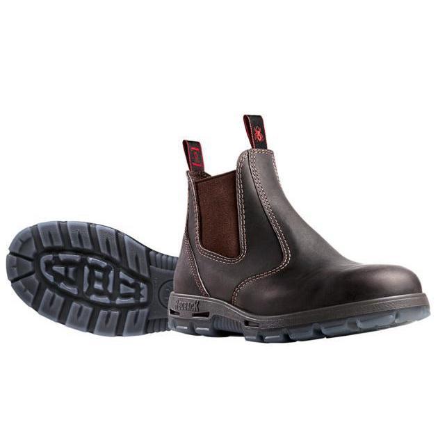 Redback Bobcat Soft Toe Claret Oil Kip - UBOK | The Boots Shed