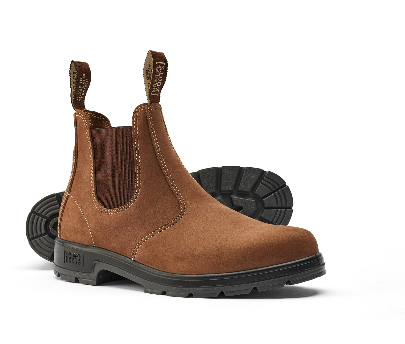 Mongrel Vintage Brown K9 Elastic Sided Boot - K91070