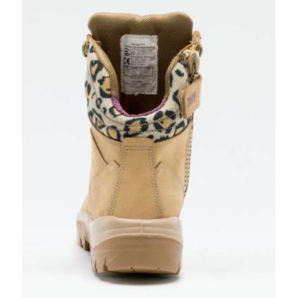 Steel Blue Womens Southern Cross Zip Sided Nitrile Boot - 522761 blue-heeler-boots