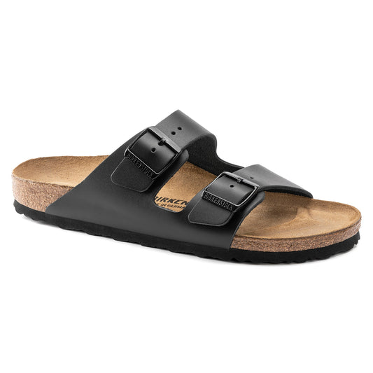 Birkenstock Arizona Black Smooth Leather Regular - 051191 | The Boot Shed