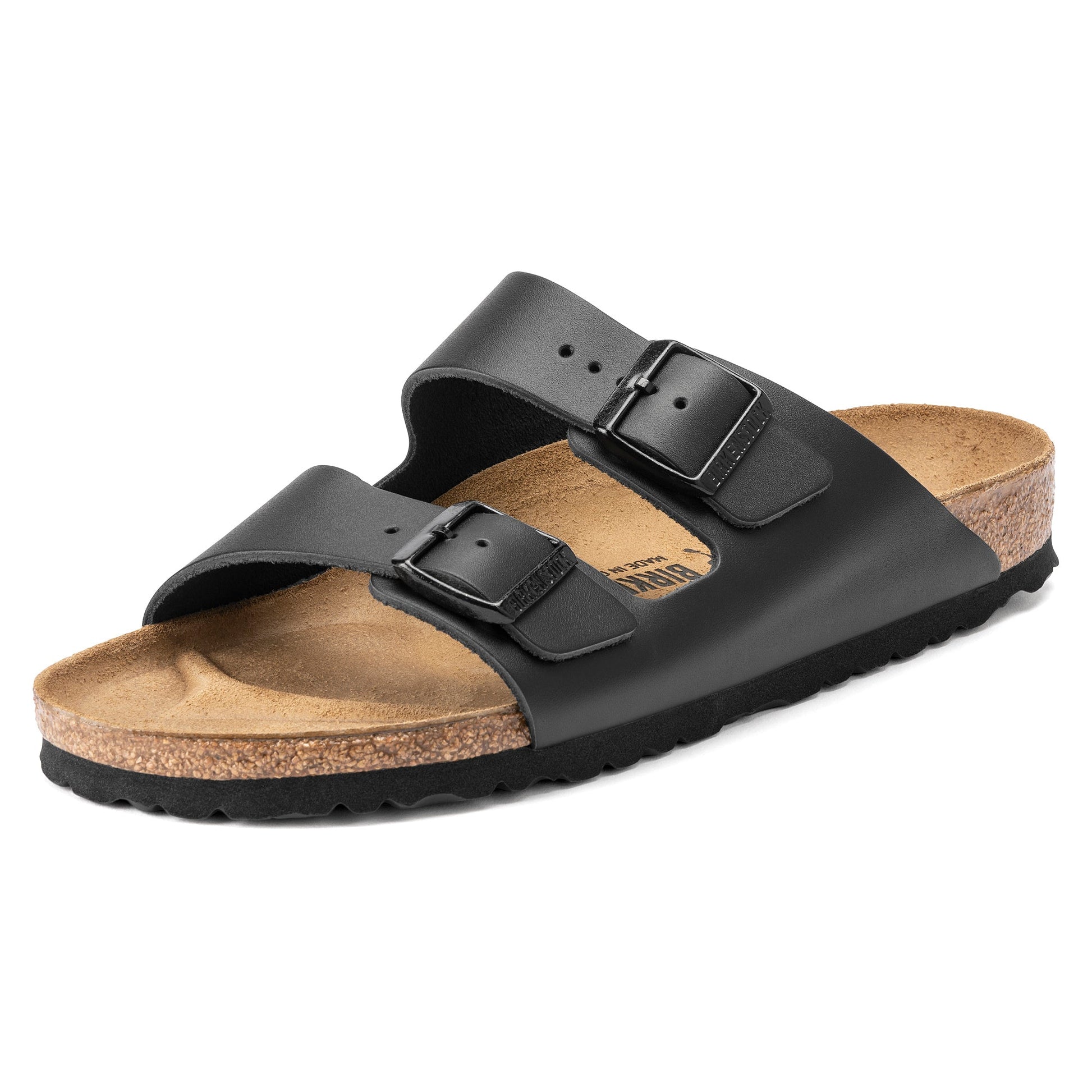 Birkenstock Arizona Black Smooth Leather Regular - 051191 | The Boot Shed