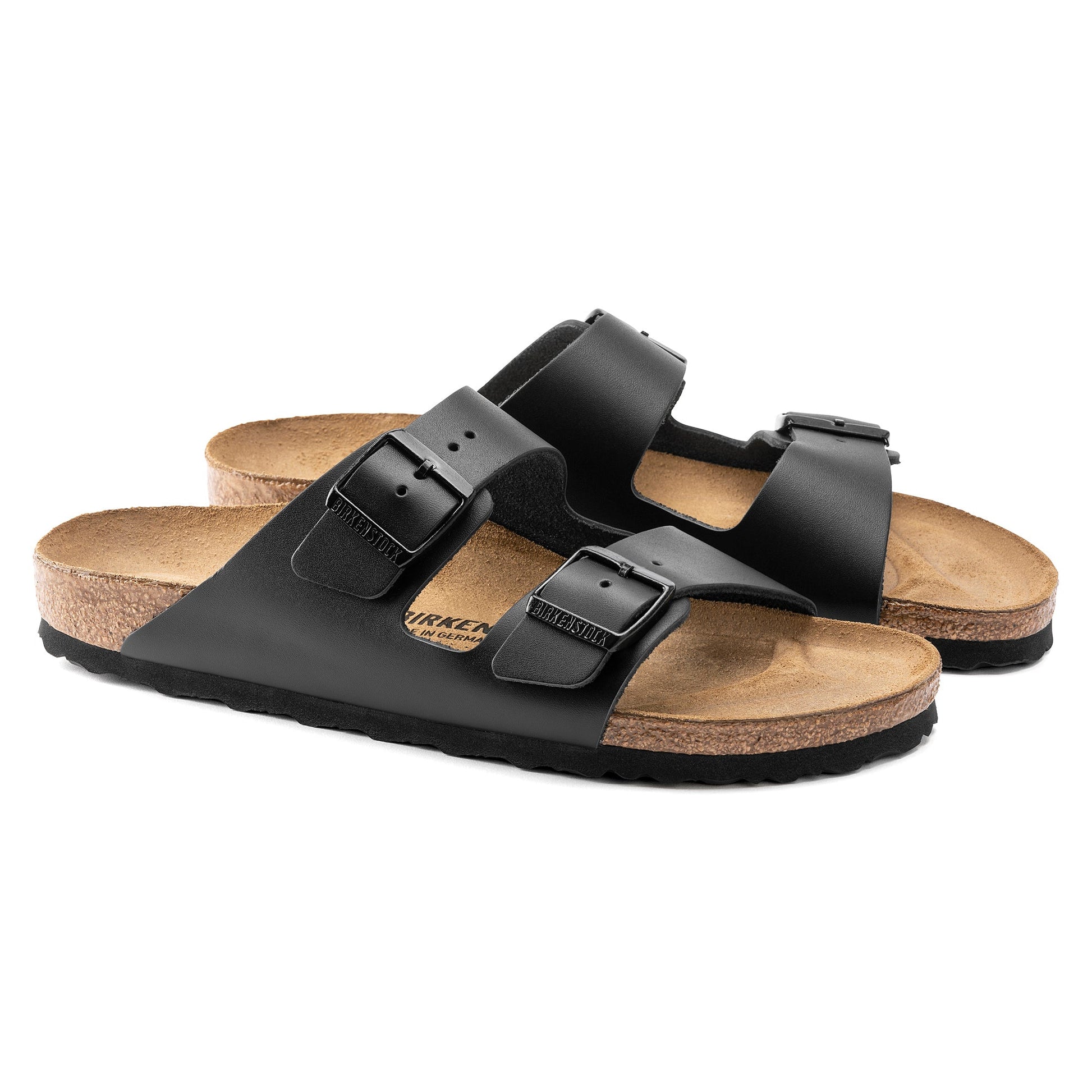 Birkenstock Arizona Black Smooth Leather Regular - 051191 | The Boot Shed