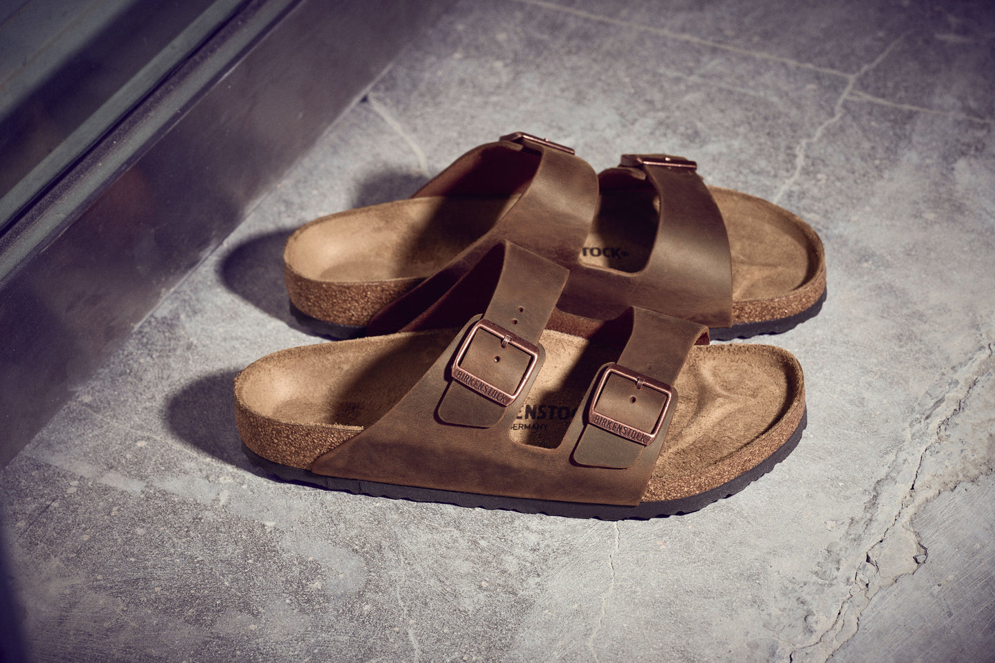 Birkenstock Arizona Habana Oiled Leather Narrow - 052533