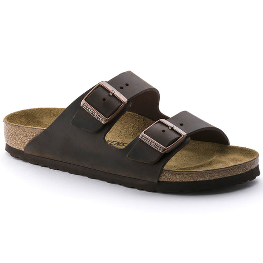 Birkenstock Arizona Habana Oiled Leather Regular - 052531 | The Boot Shed