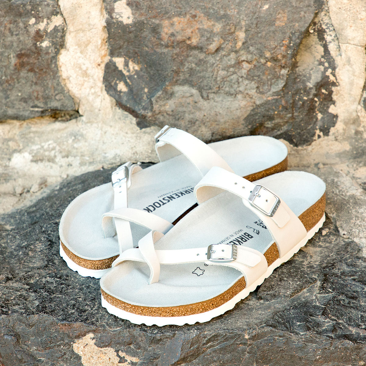 Birkenstock Mayari White Birko-Flor Narrow - 071053