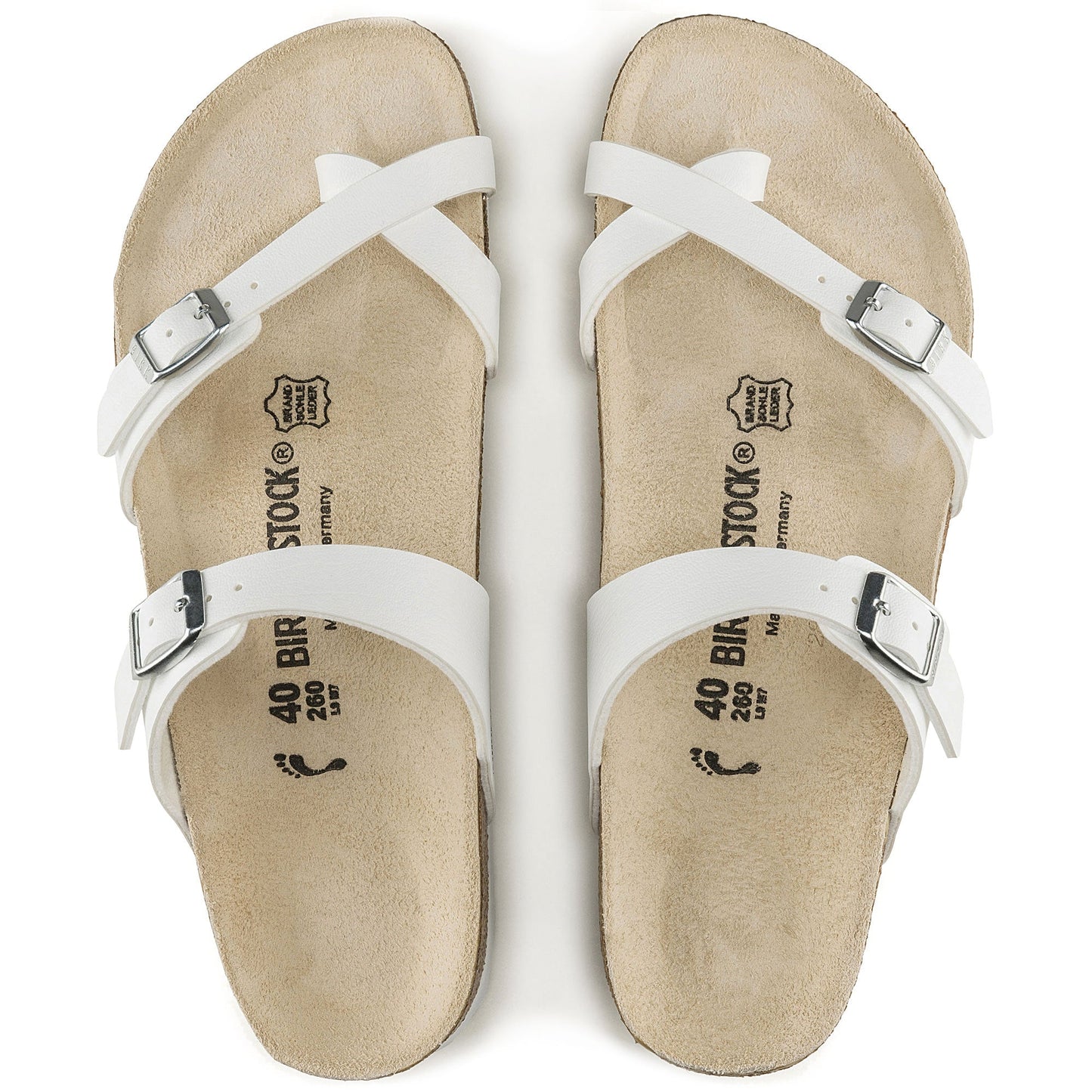 Birkenstock Mayari White Birko-Flor Narrow - 071053
