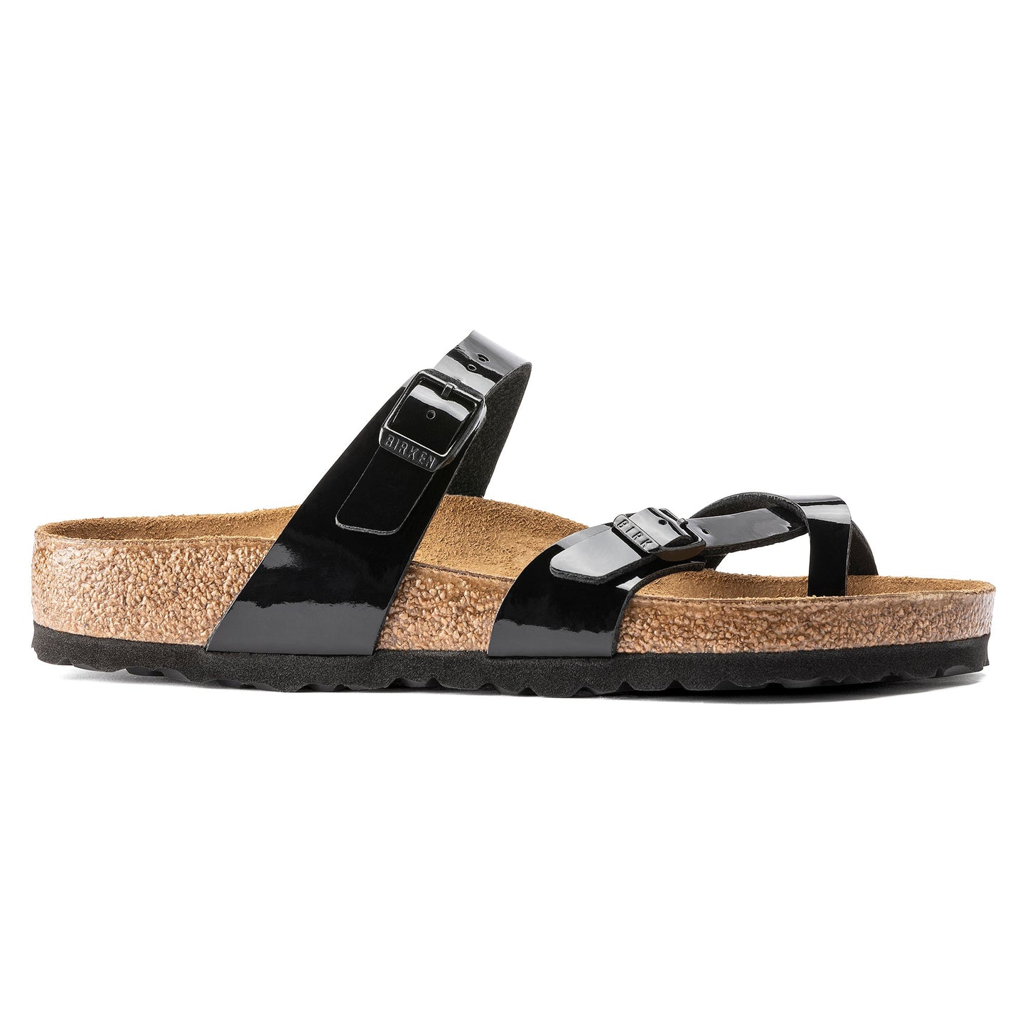 Birkenstock Mayari Patent Black Birko-Flor Narrow - 071093