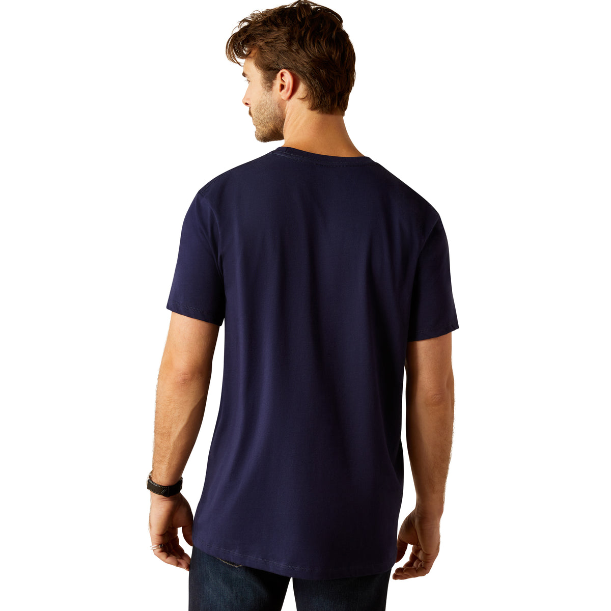 Ariat Vertical Logo T-Shirt - 10055150 | Blue Heeler Boots