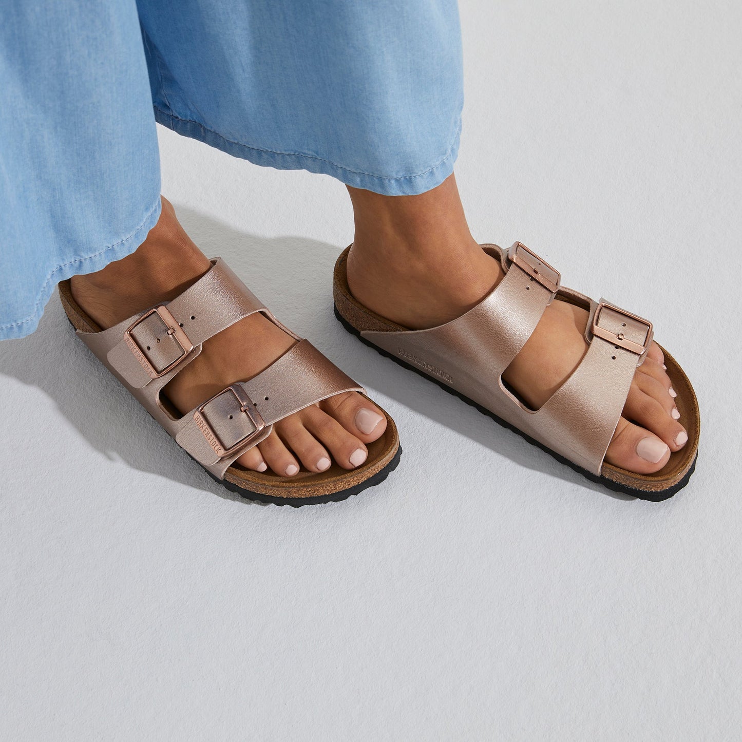 Birkenstock Arizona Copper Birko-Flor Regular - 1023942